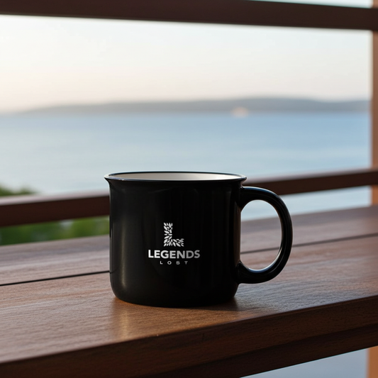 Legends Lost - Glossy Ceramic Campfire Mug